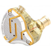 Наушники KZ Acoustics ZS10 Pro с микрофоном (блики золотого)