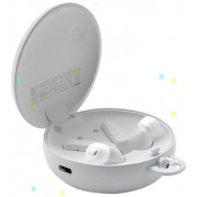 Наушники Padmate PaMu T10 Quiet ANC TWS Earbuds (белый)