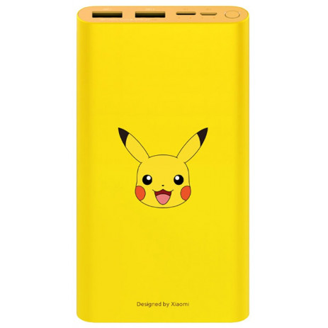 Портативное зарядное устройство Xiaomi Mi Power Bank 3 10000 mah Pikachu