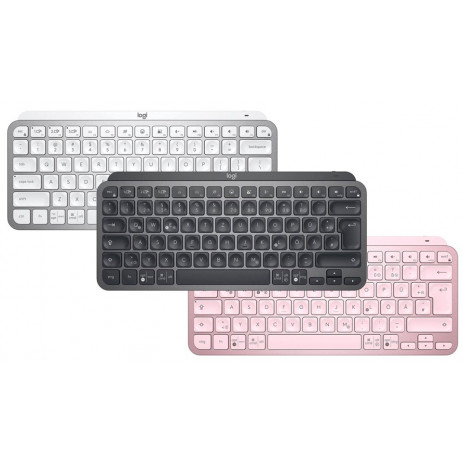 Беспроводная клавиатура Logitech MX Keys Mini (розовый)