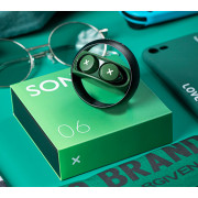 Беспроводные наушники Song X ST06 (зеленый/черный)
