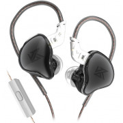 KZ Acoustics EDC с микрофоном (черный)