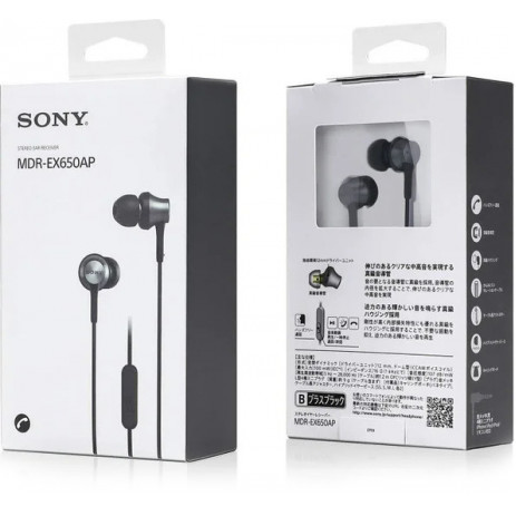 Наушники Наушники Sony MDR-EX650AP черный