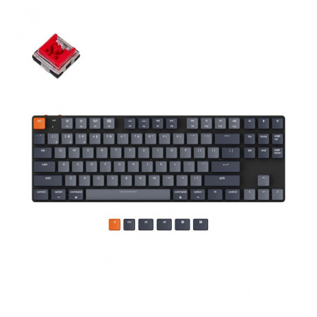 Клавиатура Keychron K1SE (TKL, RGB, Red Switch)