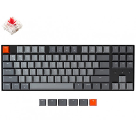 Клавиатура Keychron K8 RGB TKL (Red Switch)