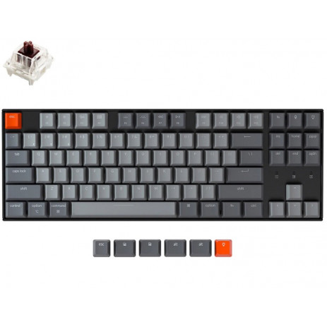 Клавиатура Keychron K8 RGB TKL (Brown Switch)