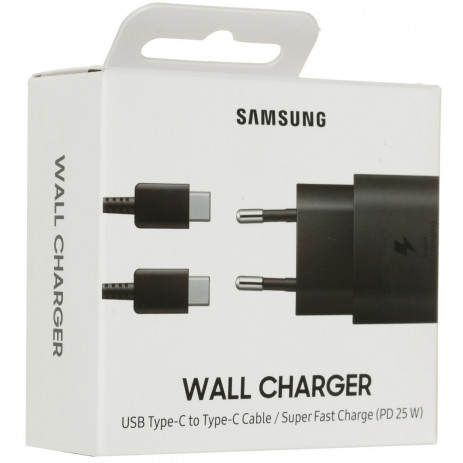 Плеер + наушники 3 Зарядное устройство Samsung 25 W USB Type-C