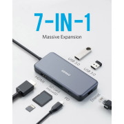 USB-хаб Anker PowerExpand+ 7in1 USB Type-C Ethernet Hub A8352