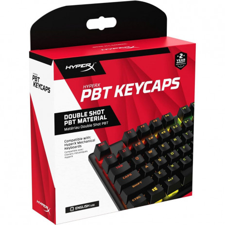 Кейкапы HyperX PBT Keycaps double shot (черный)