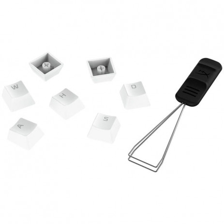 Кейкапы HyperX PBT Keycaps double shot (белый)
