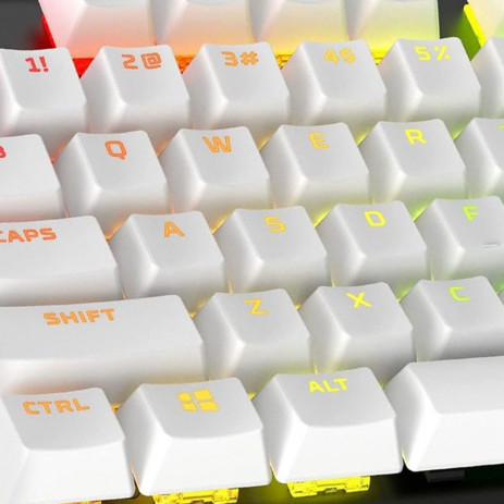 Кейкапы HyperX PBT Keycaps double shot (белый)