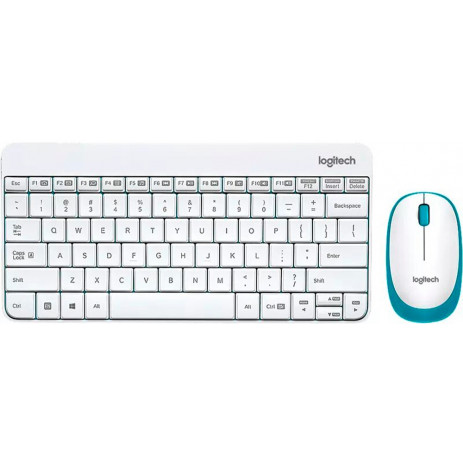Клавиатура + мышь Logitech MK245 Nano (белый)
