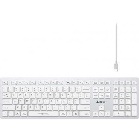 Клавиатура A4Tech Fstyler FBX50C (белый)