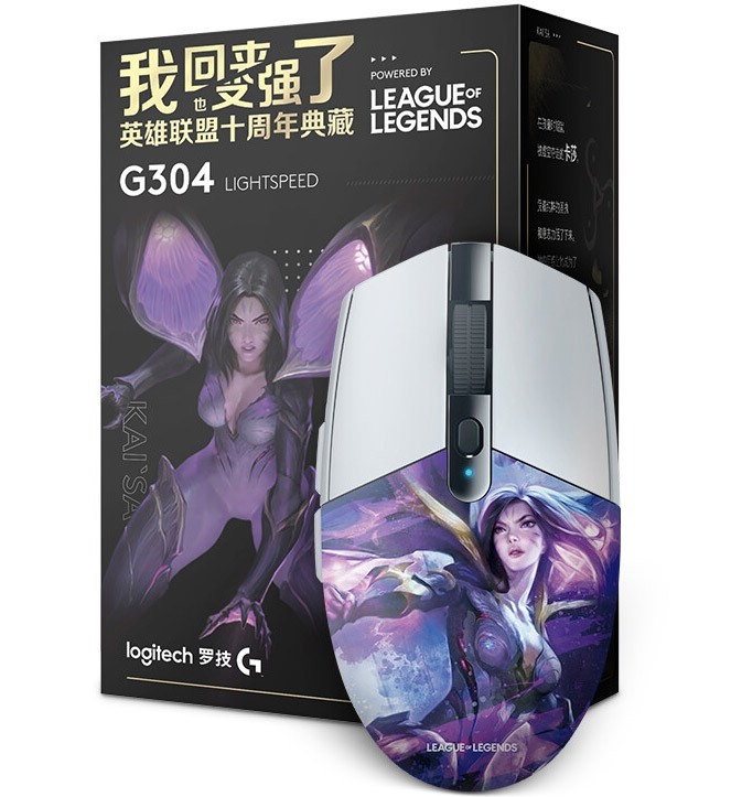 Сменный корпус для мыши Logitech G304 Lightspeed K/DA League of Legend ...